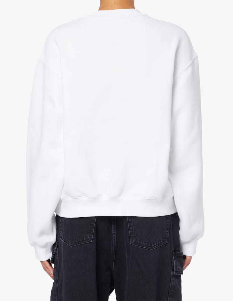 rinascente Alexander Wang Felpa girocollo con logo