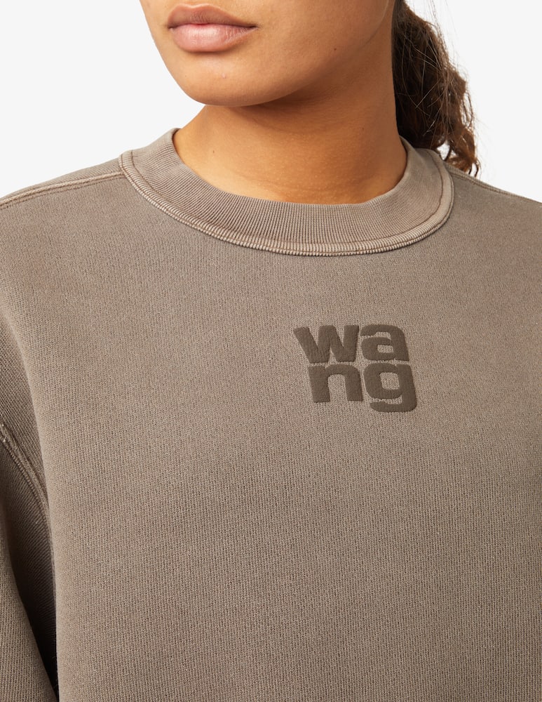 rinascente Alexander Wang Sweatshirt logo essential