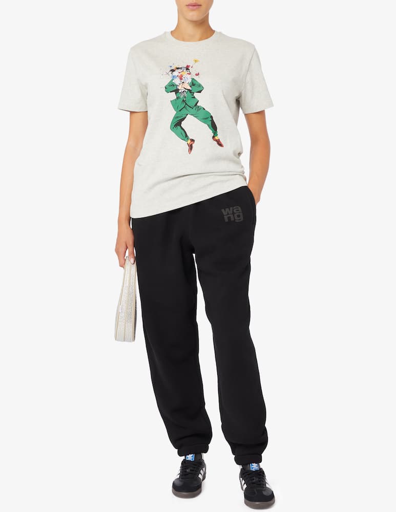 rinascente Alexander Wang Essential logo jogger pants