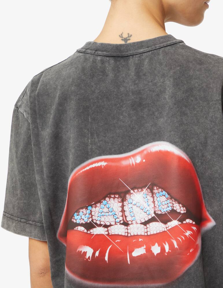 rinascente Alexander Wang T-shirt over with logo - Grey
