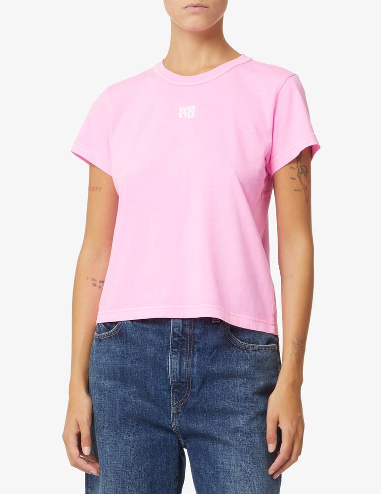 Alexander Wang T-shirt con logo - Rosa - immagine 1 Alexander Wang T-shirt con logo - Rosa - immagine 1