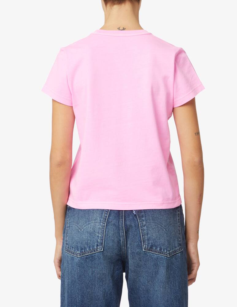 Alexander Wang T-shirt con logo - Rosa - immagine 3 Alexander Wang T-shirt con logo - Rosa - immagine 3