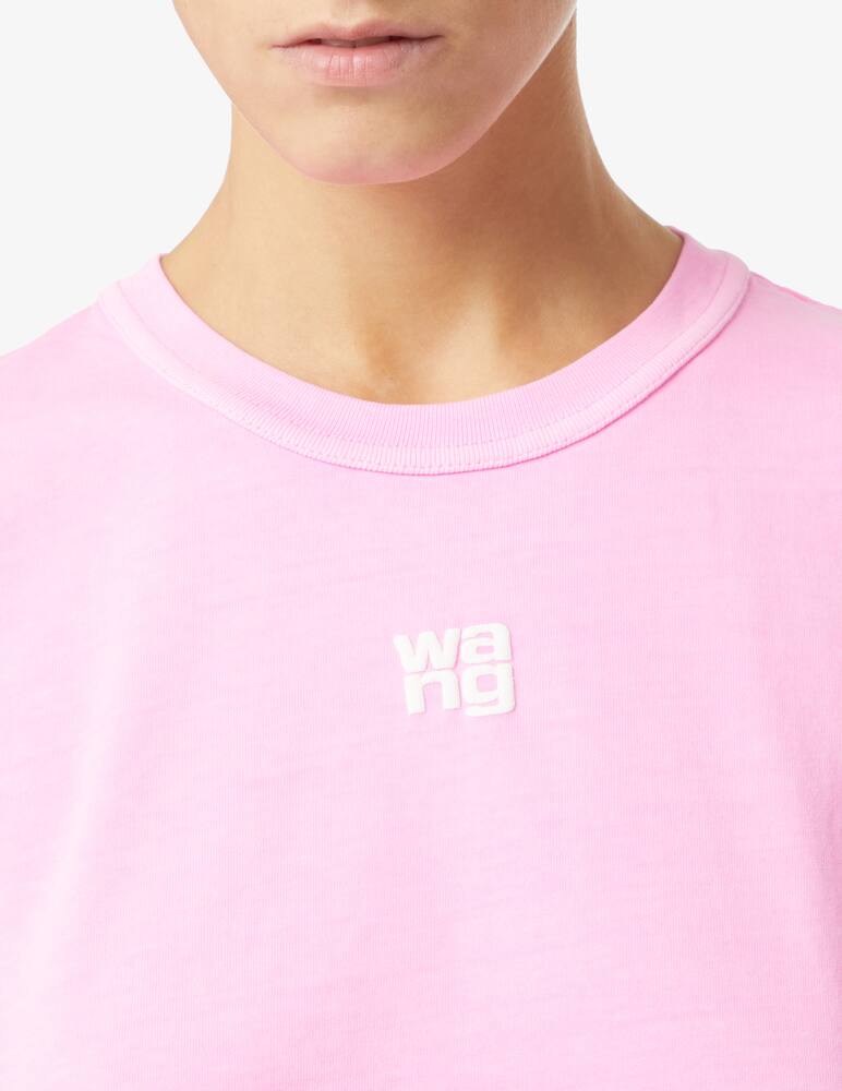 Alexander Wang T-shirt con logo - Rosa - immagine 4 Alexander Wang T-shirt con logo - Rosa - immagine 4
