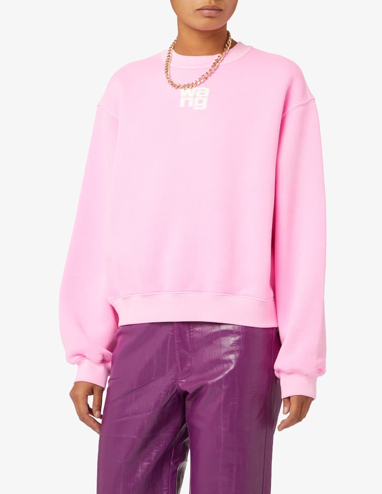 Alexander Wang Essential cotton crewneck sweatshirt - picture 1 Alexander Wang Essential cotton crewneck sweatshirt - picture 1