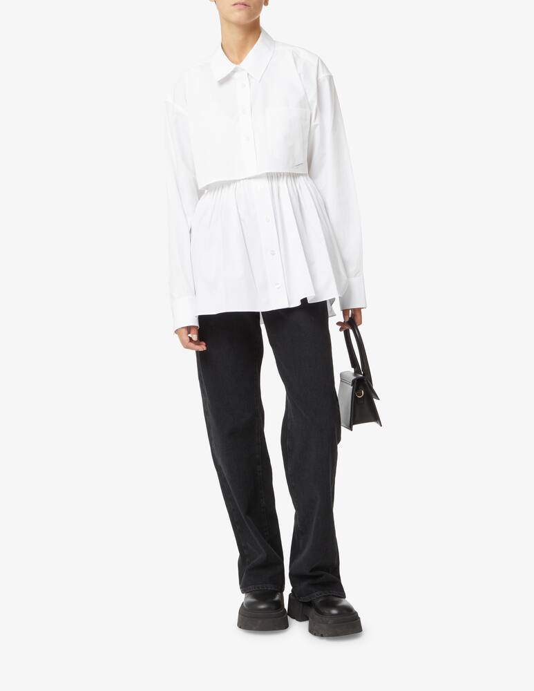 rinascente Alexander Wang Cropped shirt - White
