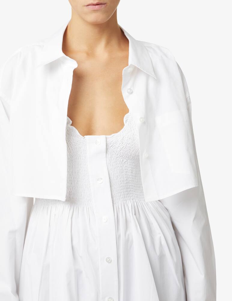 rinascente Alexander Wang Cropped shirt - White