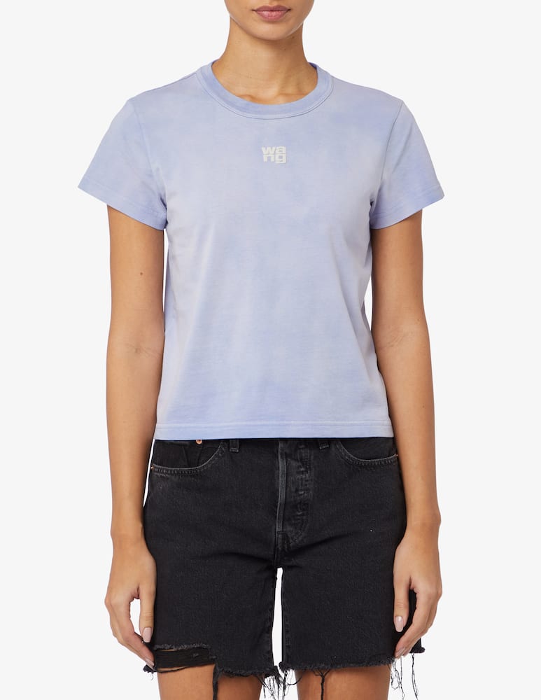 Alexander Wang T-shirt in cotone con logo - immagine 1 Alexander Wang T-shirt in cotone con logo - immagine 1