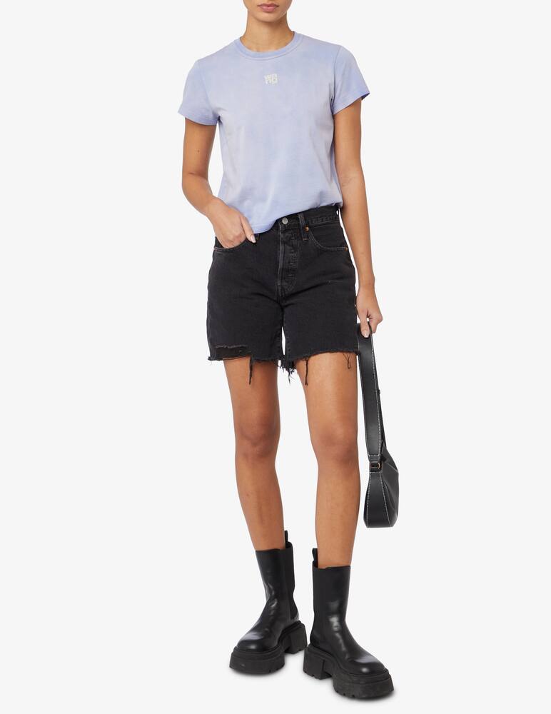 Alexander Wang T-shirt in cotone con logo - immagine 2 Alexander Wang T-shirt in cotone con logo - immagine 2