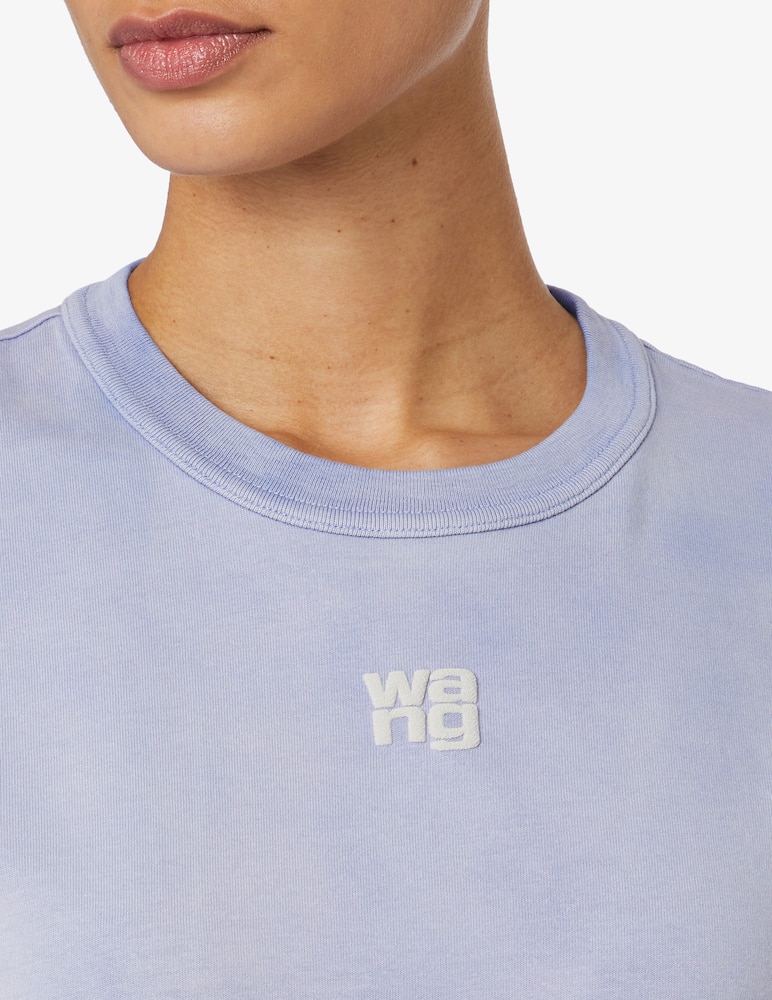 Alexander Wang T-shirt in cotone con logo - immagine 4 Alexander Wang T-shirt in cotone con logo - immagine 4