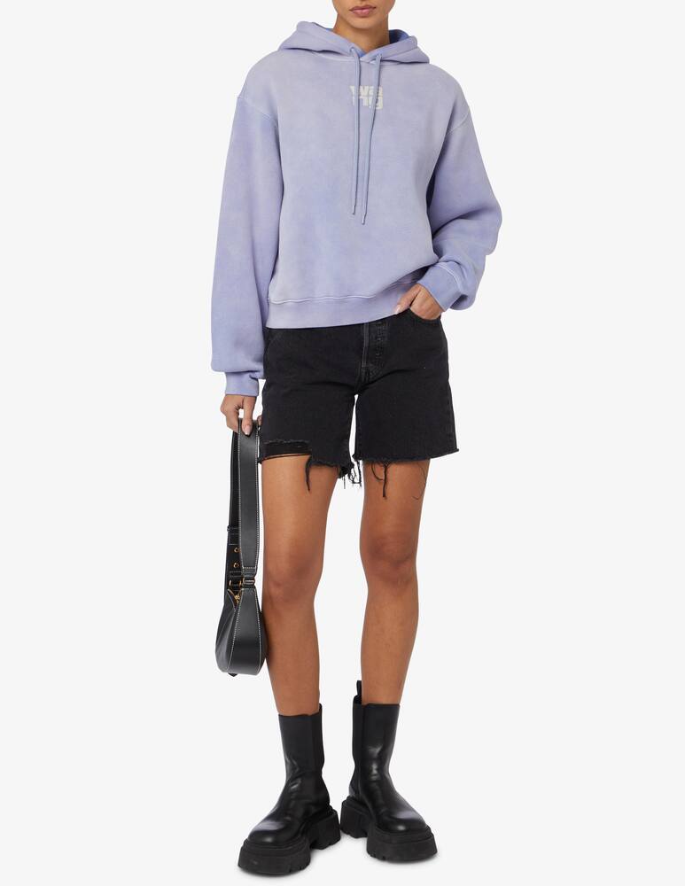 rinascente Alexander Wang Felpa con cappuccio in misto cotone