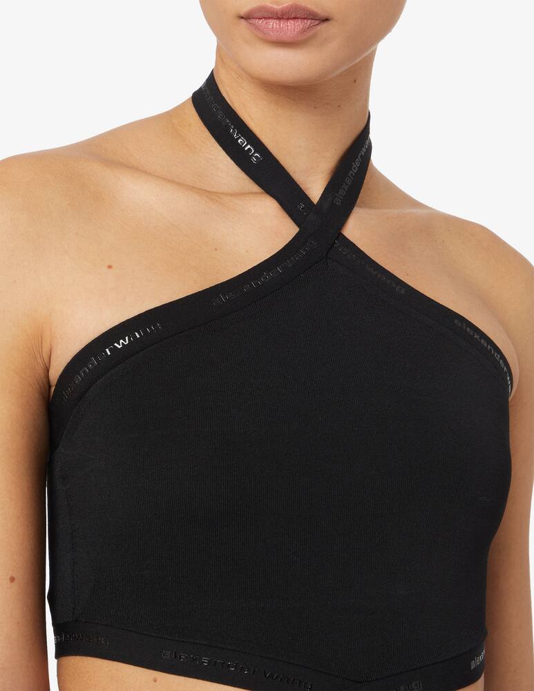 rinascente Alexander Wang Top con logo