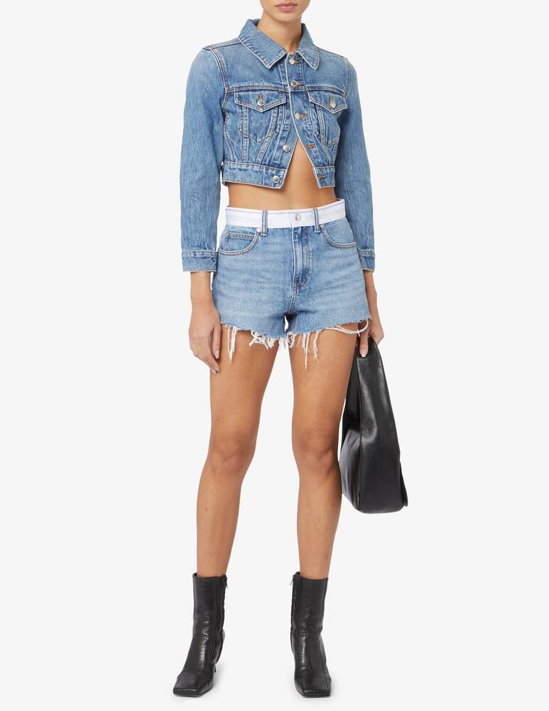 rinascente Alexander Wang Shrunken trucker jacket