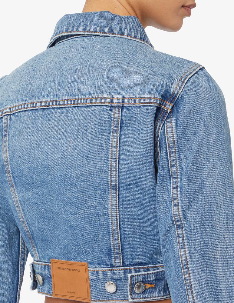 rinascente Alexander Wang Shrunken trucker jacket