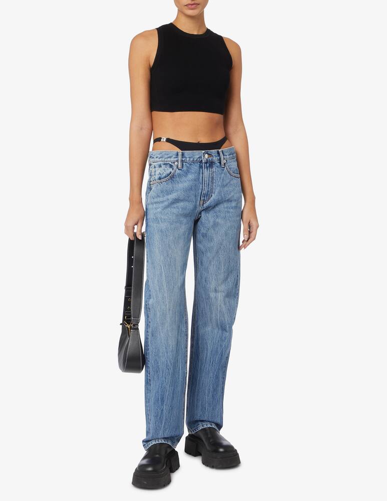rinascente Alexander Wang Jeans a vita bassa