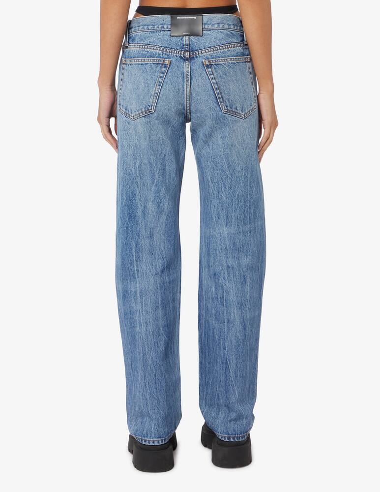 rinascente Alexander Wang Jeans a vita bassa