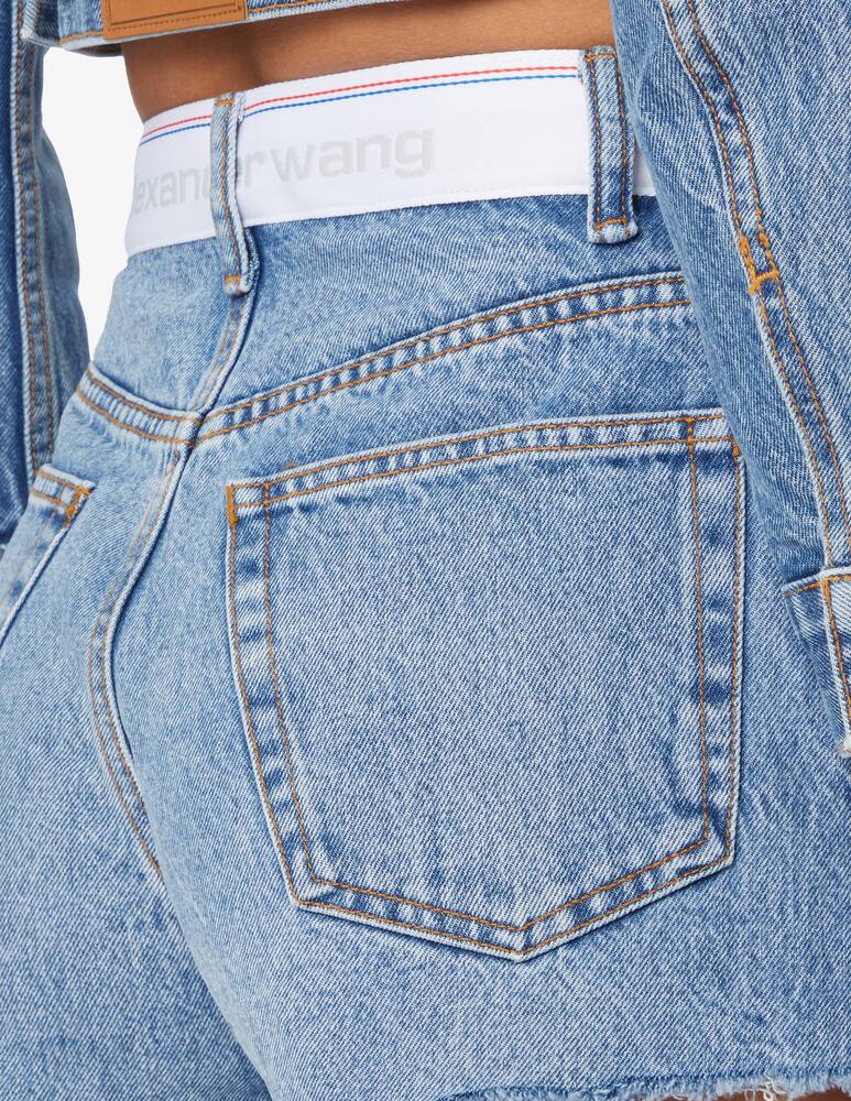 rinascente Alexander Wang Bite denim shorts