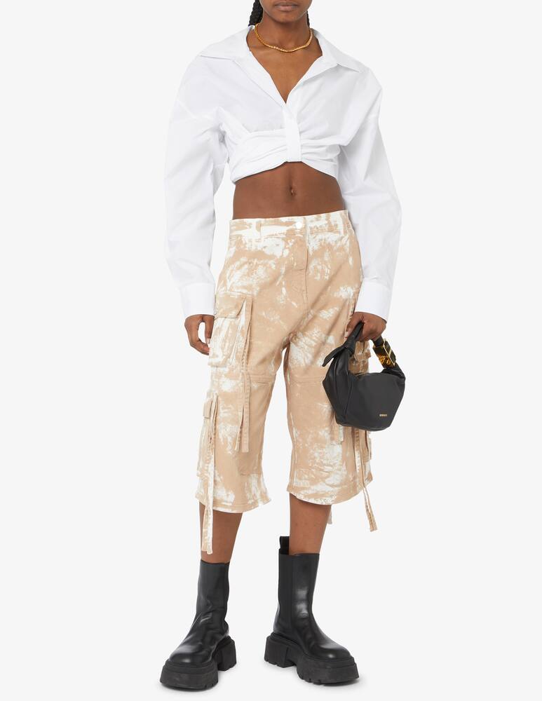 rinascente Alexander Wang Cotton cropped shirt