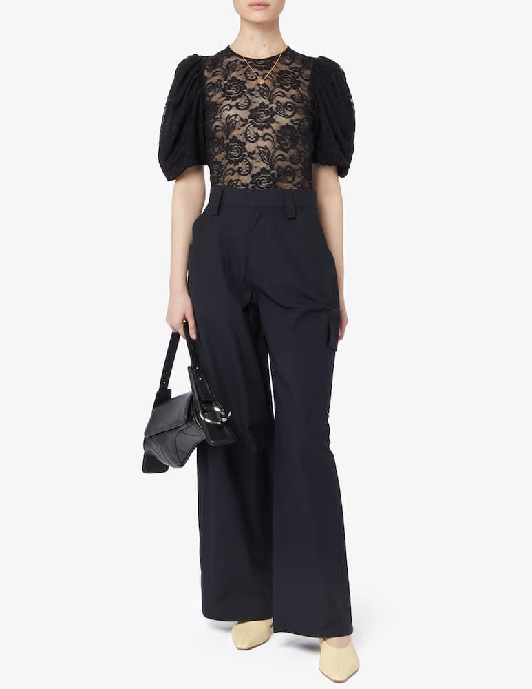 rinascente MSGM Body in pizzo