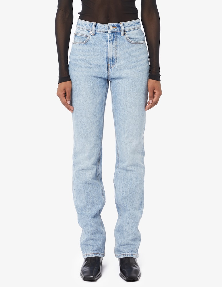 Alexander Wang Fly high waist slim jeans - immagine 1 Alexander Wang Fly high waist slim jeans - immagine 1