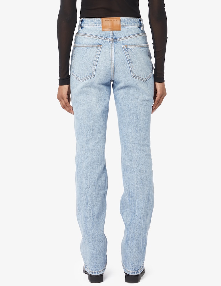 Alexander Wang Fly high waist slim jeans - immagine 3 Alexander Wang Fly high waist slim jeans - immagine 3