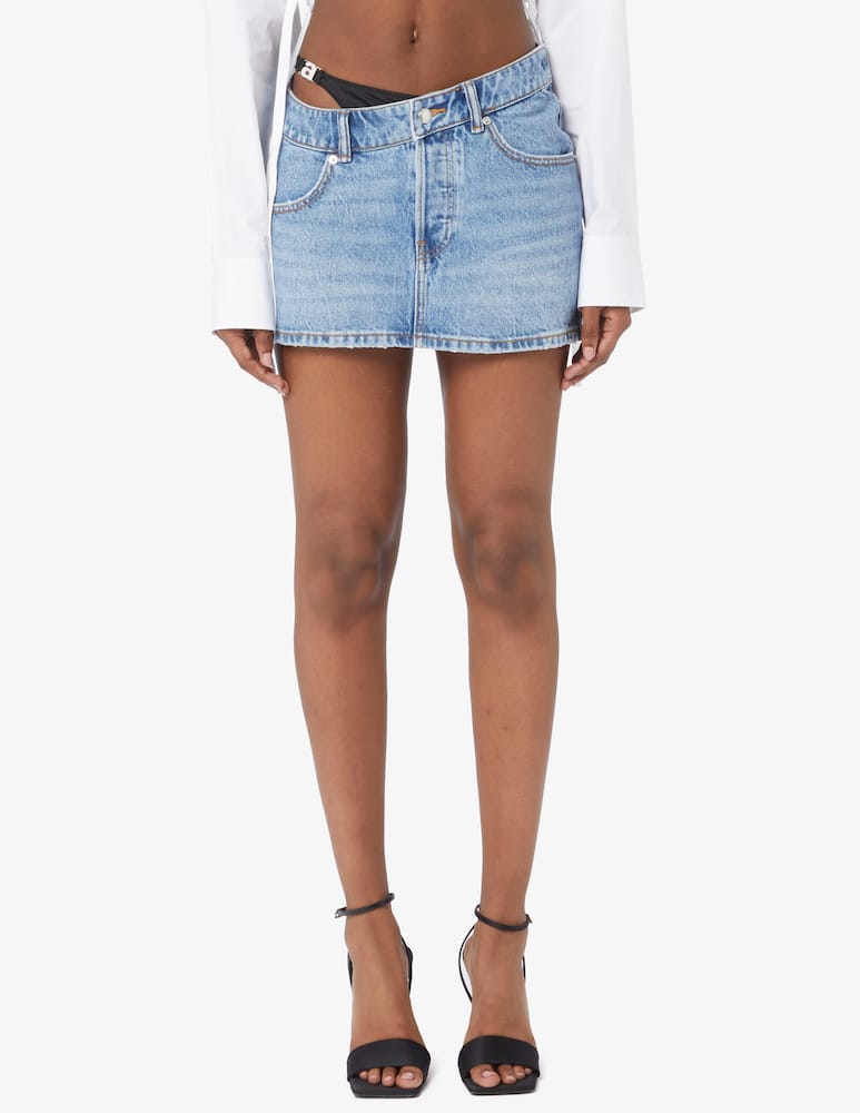 Alexander Wang Minigonna in jeans con bikini - immagine 1 Alexander Wang Minigonna in jeans con bikini - immagine 1