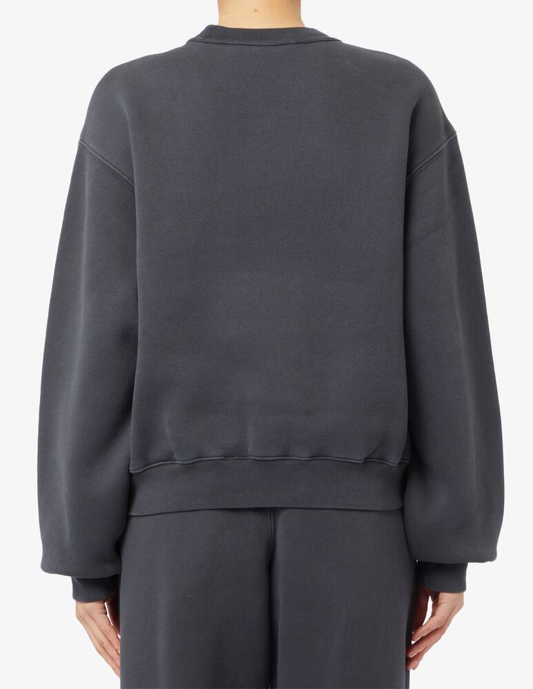 rinascente Alexander Wang Essential crew sweatshirt with puff logo