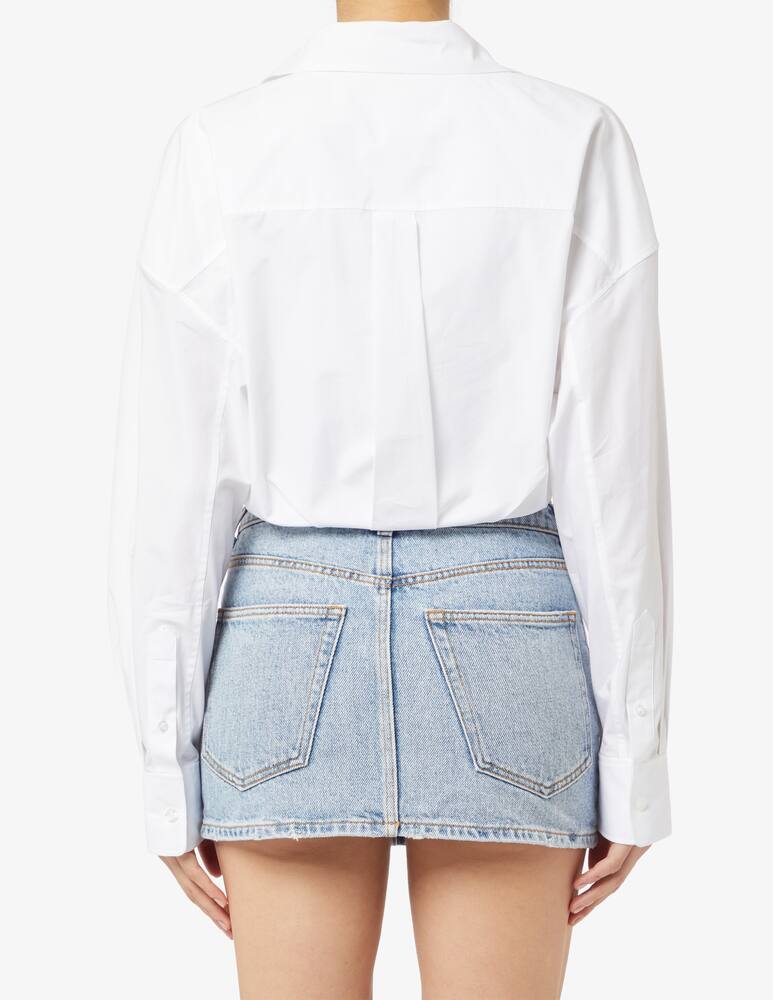 rinascente Alexander Wang Camicia corta a doppio strato