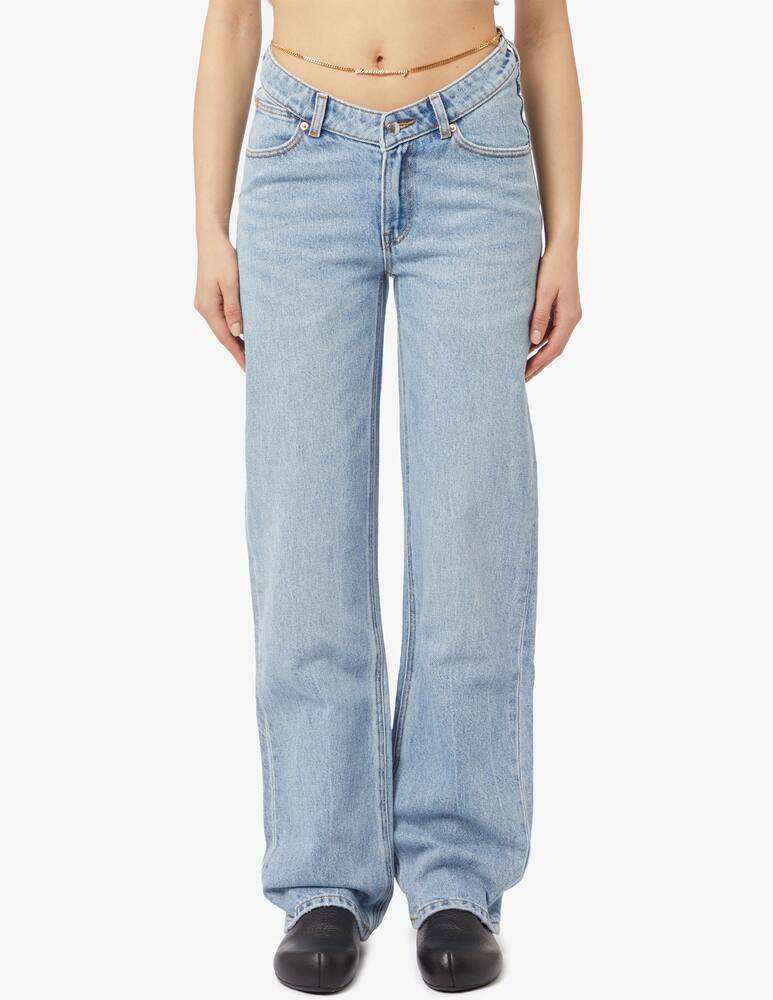 Alexander Wang Jeans con catena dorata - immagine 1 Alexander Wang Jeans con catena dorata - immagine 1