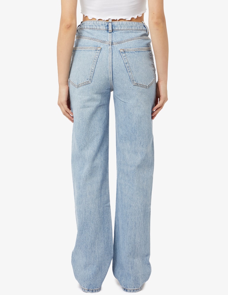 Alexander Wang Jeans con catena dorata - immagine 3 Alexander Wang Jeans con catena dorata - immagine 3