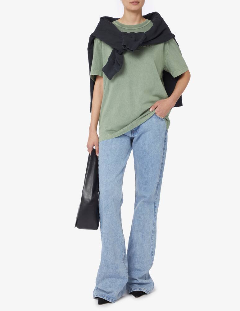 rinascente Alexander Wang Maglietta logo acido bicolore