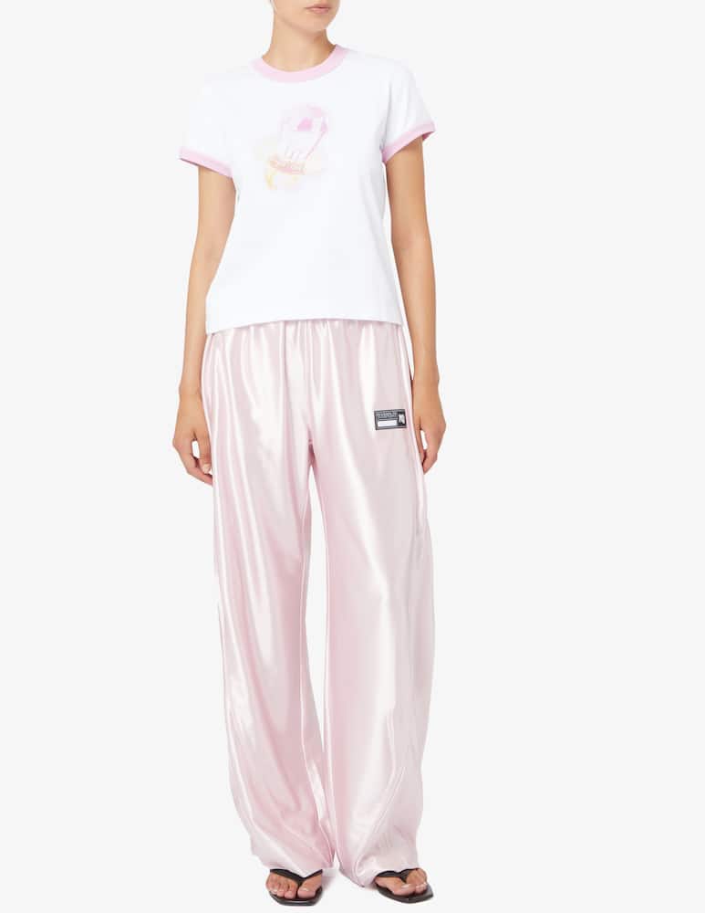 Alexander Wang T-shirt Suga Baby Ringer - immagine 2 Alexander Wang T-shirt Suga Baby Ringer - immagine 2
