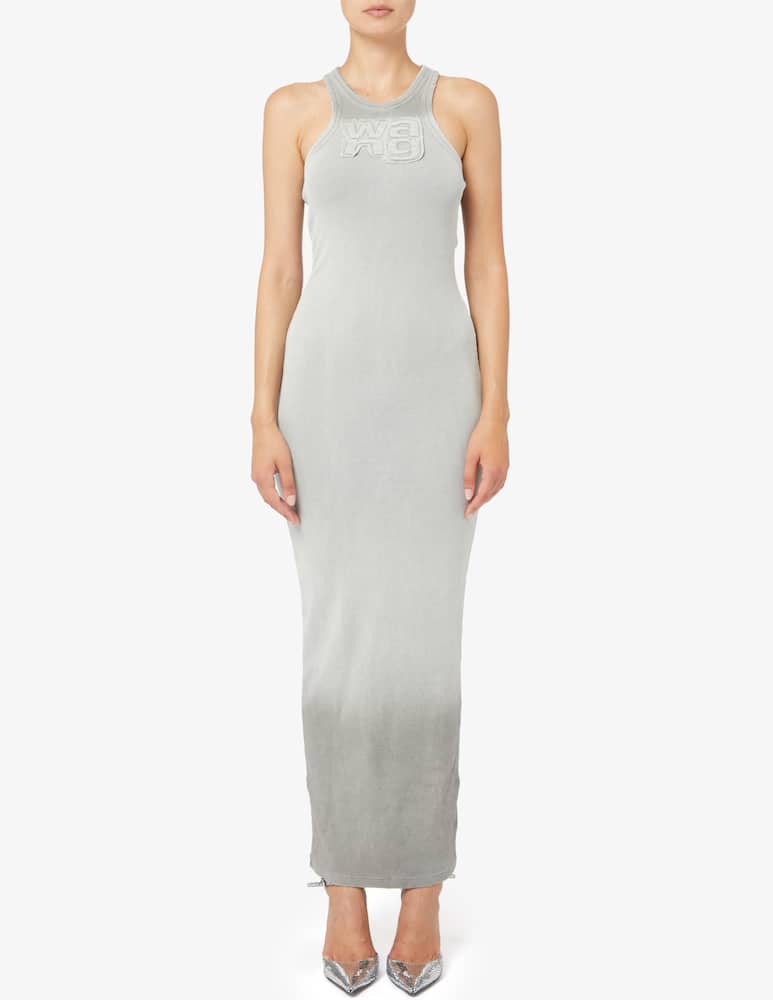 Alexander Wang Abito maxi con bordi invecchiati - immagine 1 Alexander Wang Abito maxi con bordi invecchiati - immagine 1