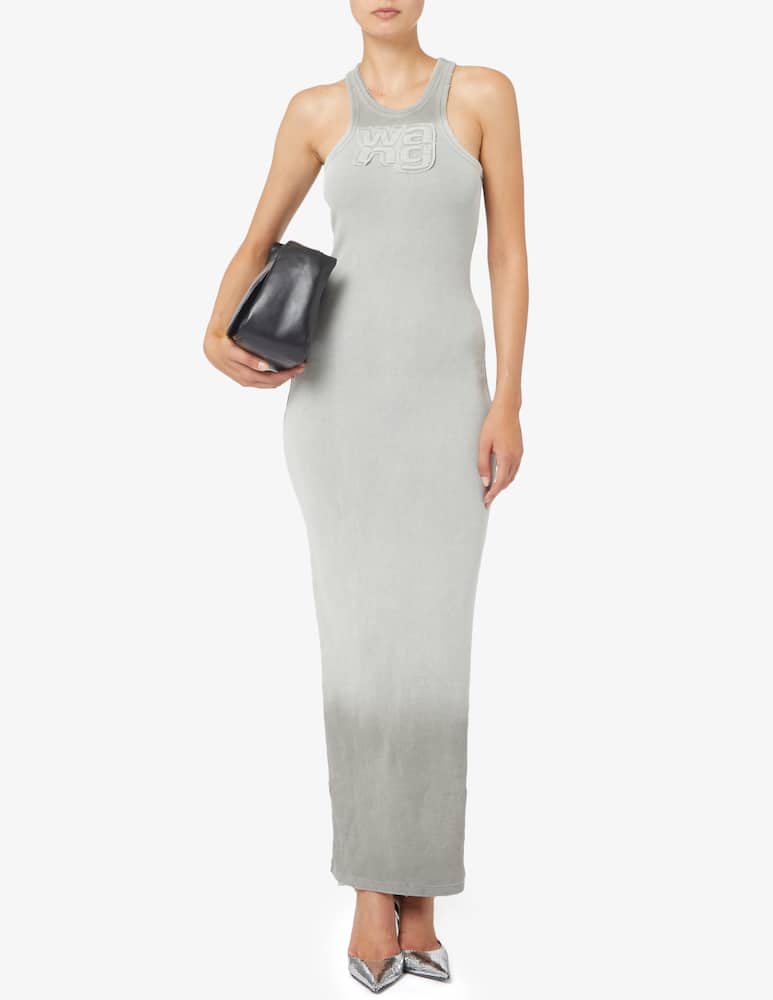 Alexander Wang Abito maxi con bordi invecchiati - immagine 2 Alexander Wang Abito maxi con bordi invecchiati - immagine 2