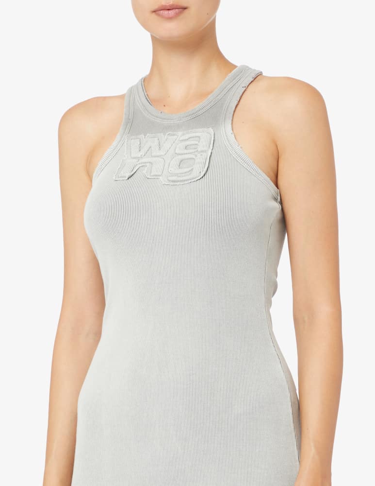 Alexander Wang Abito maxi con bordi invecchiati - immagine 4 Alexander Wang Abito maxi con bordi invecchiati - immagine 4