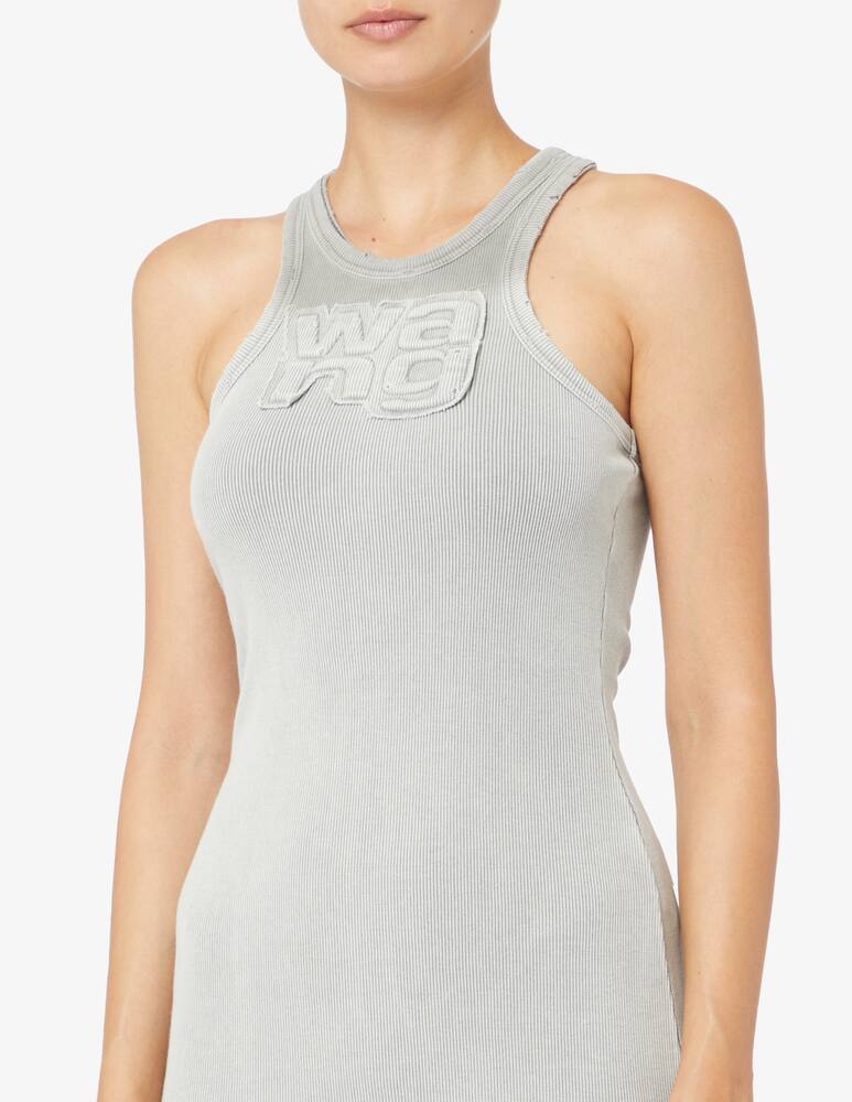 rinascente Alexander Wang Distressed edge maxi dress