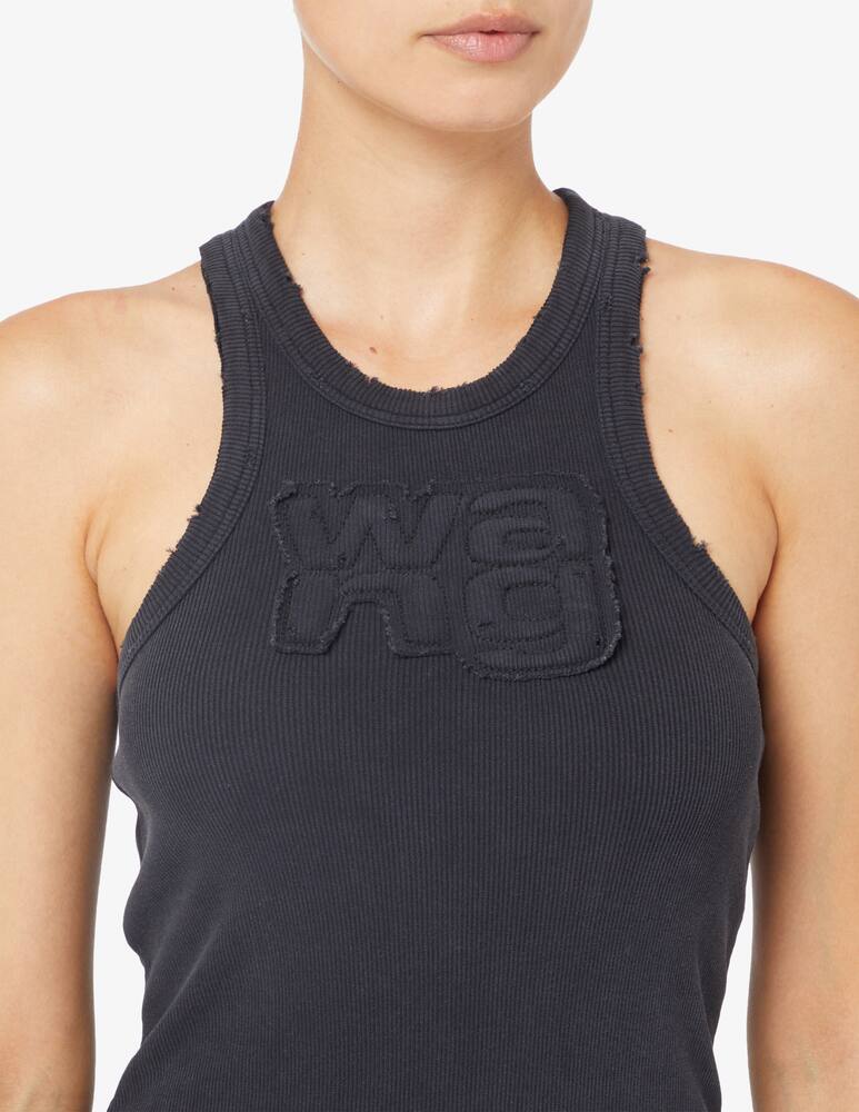 rinascente Alexander Wang Distressed edge mini dress