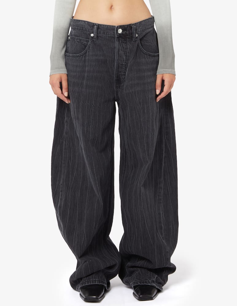 Alexander Wang Jeans oversize a vita bassa slavato - immagine 1 Alexander Wang Jeans oversize a vita bassa slavato - immagine 1