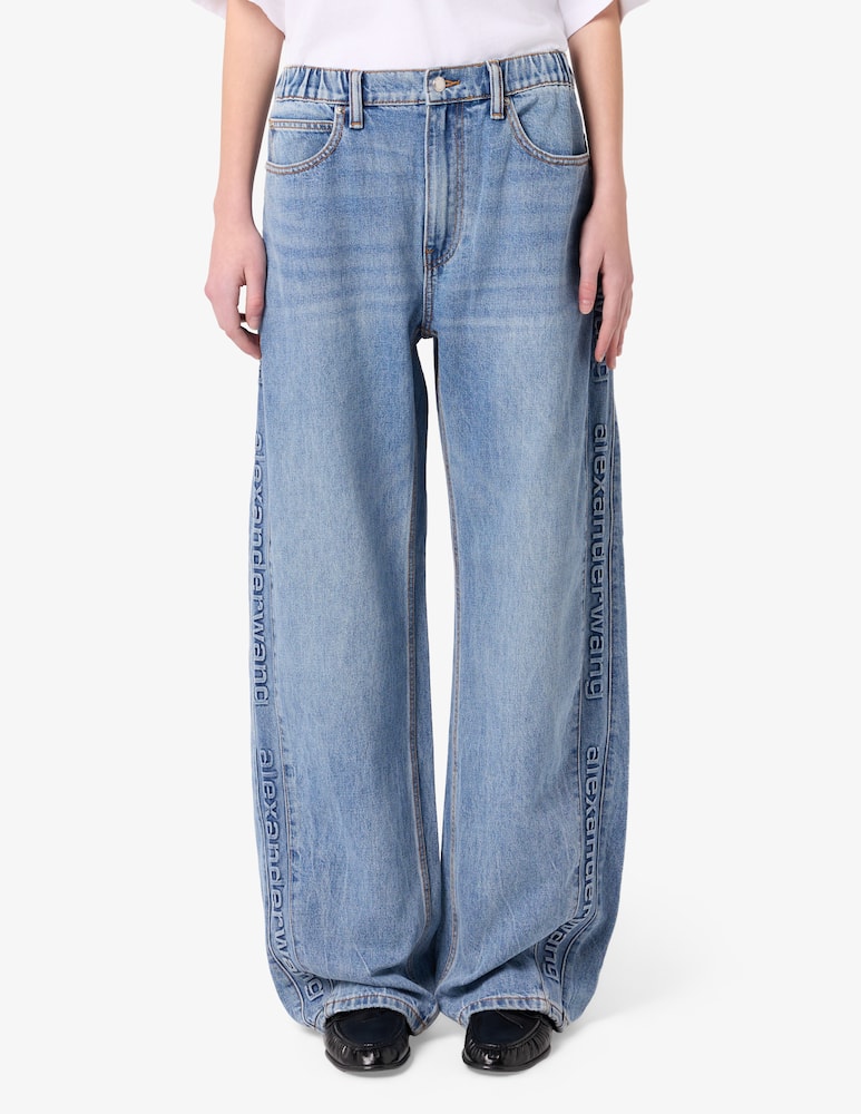 rinascente Alexander Wang Balloon jogger with logo