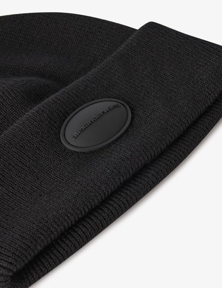 Alexander Wang Berretto a coste logo  - immagine 4