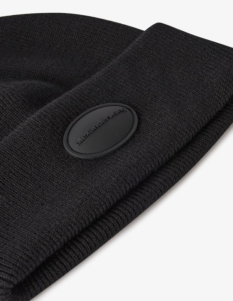 rinascente Alexander Wang Berretto a coste logo 