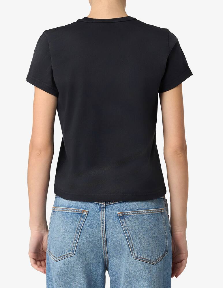 rinascente Alexander Wang T-shirt in jersey stropicciata