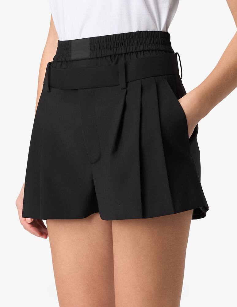 rinascente Alexander Wang Pleated shorts with boxer