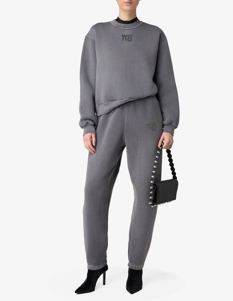 rinascente Alexander Wang Felpa girocollo con logo