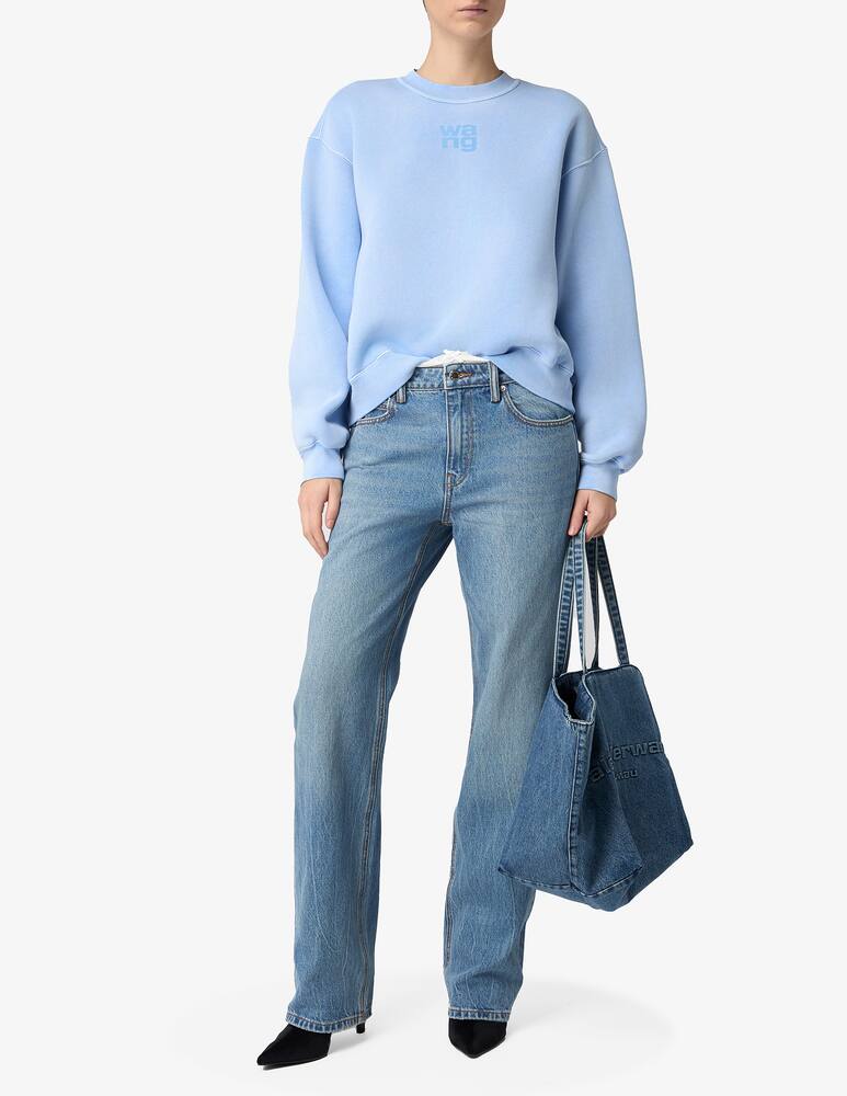 rinascente Alexander Wang Essential terry crew sweatshirt