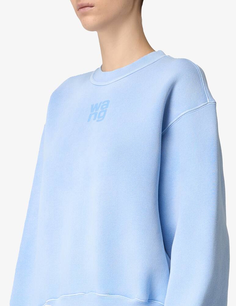 rinascente Alexander Wang Essential terry crew sweatshirt