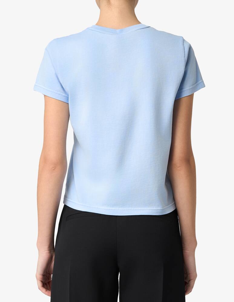 rinascente Alexander Wang Essential logo t-shirt