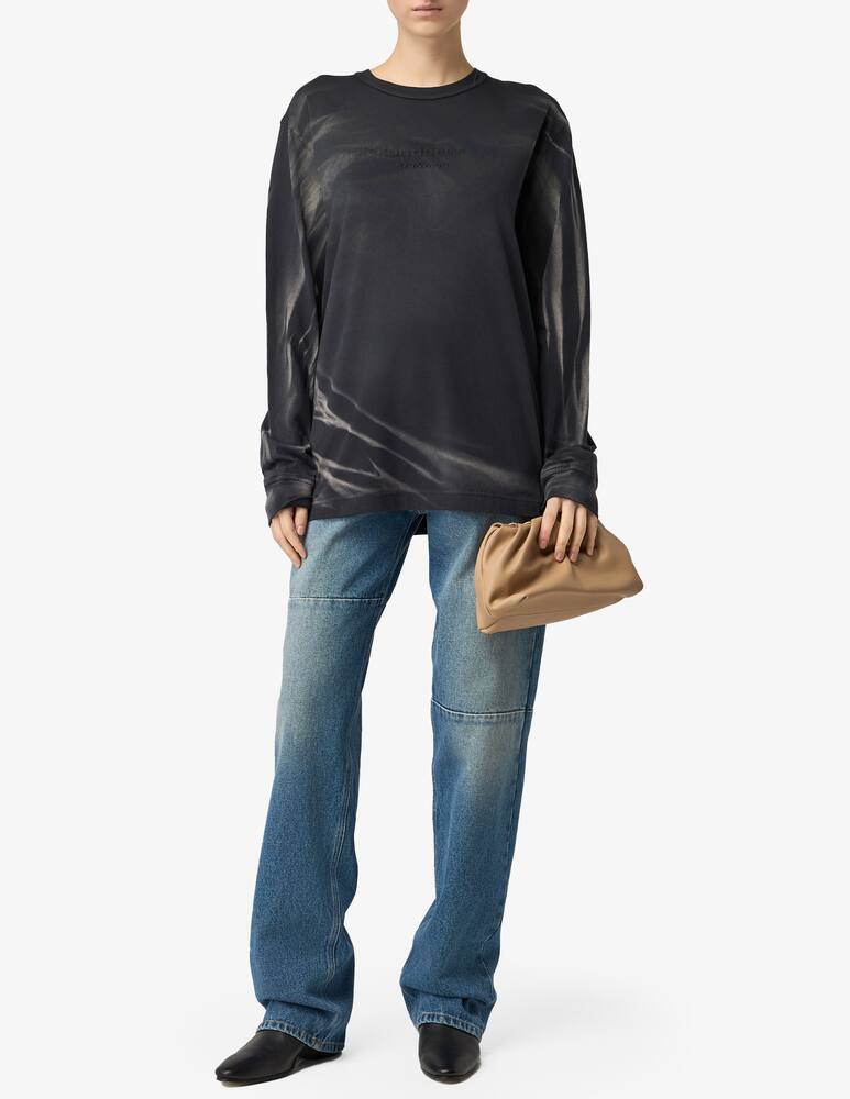 rinascente Alexander Wang Crease wash long sleeve tee