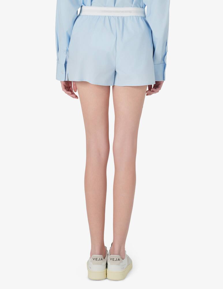 rinascente Alexander Wang Short con elastico logo