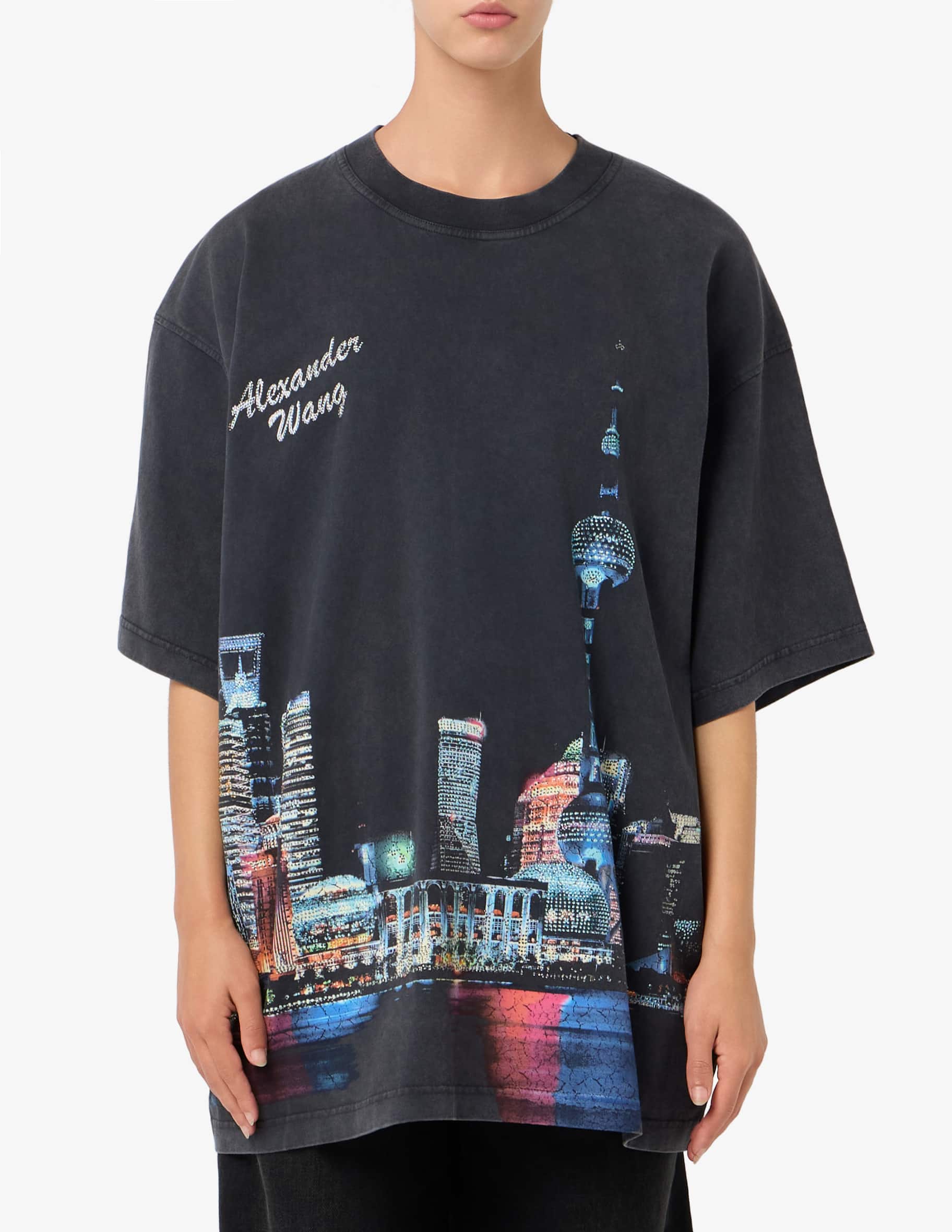 Shop Alexander Wang Graphic t-shirt on Rinascente