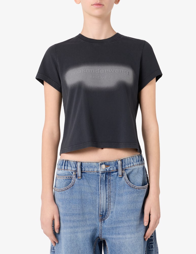 rinascente Alexander Wang Shrunken t-shirt